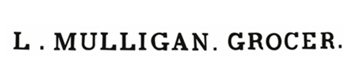 L.Mulligan Grocer